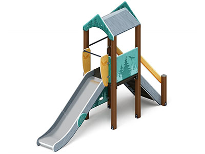 Детская игровая площадка Шишкин дом-4