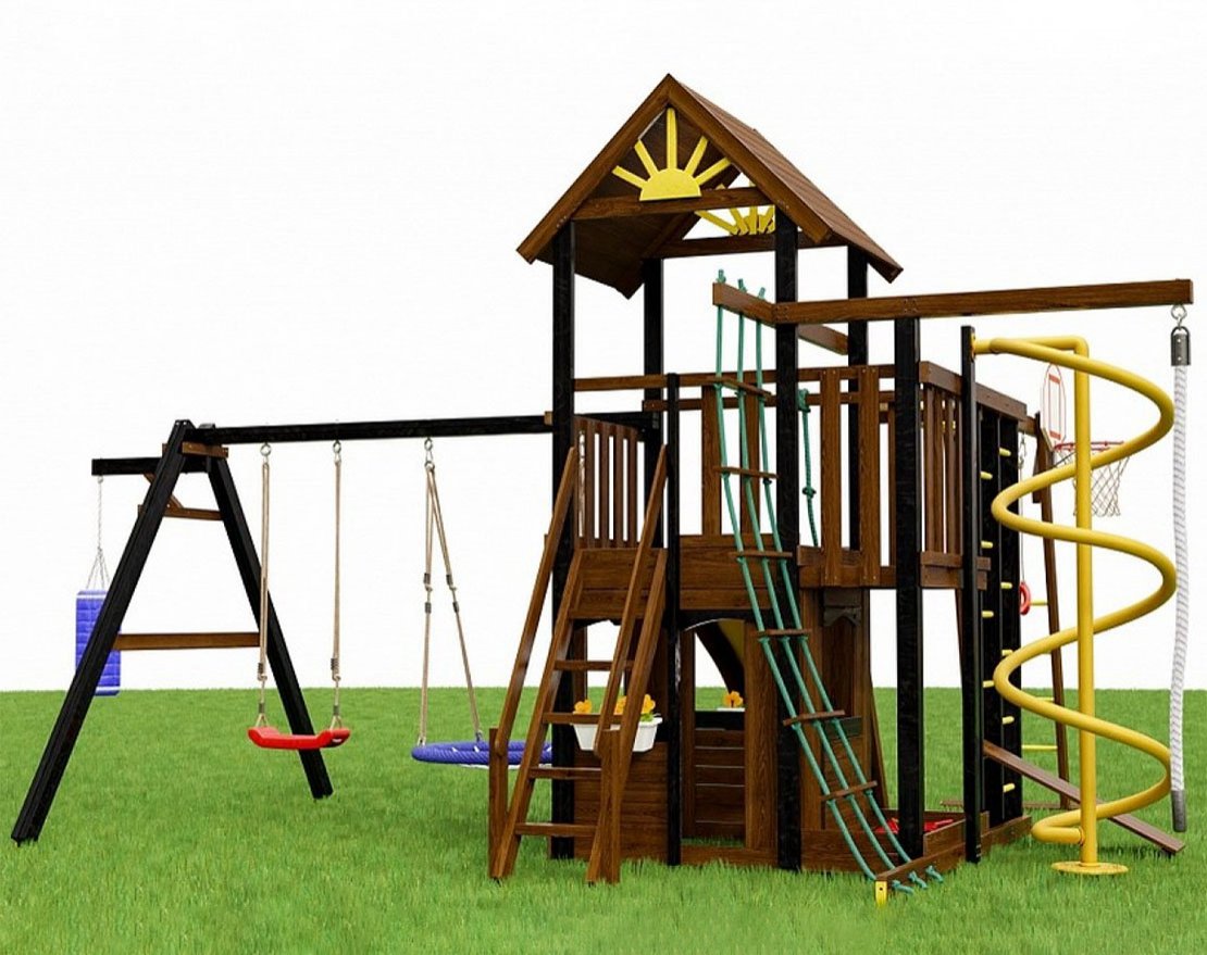 Детская игровая площадка Айова 3 - вид 4