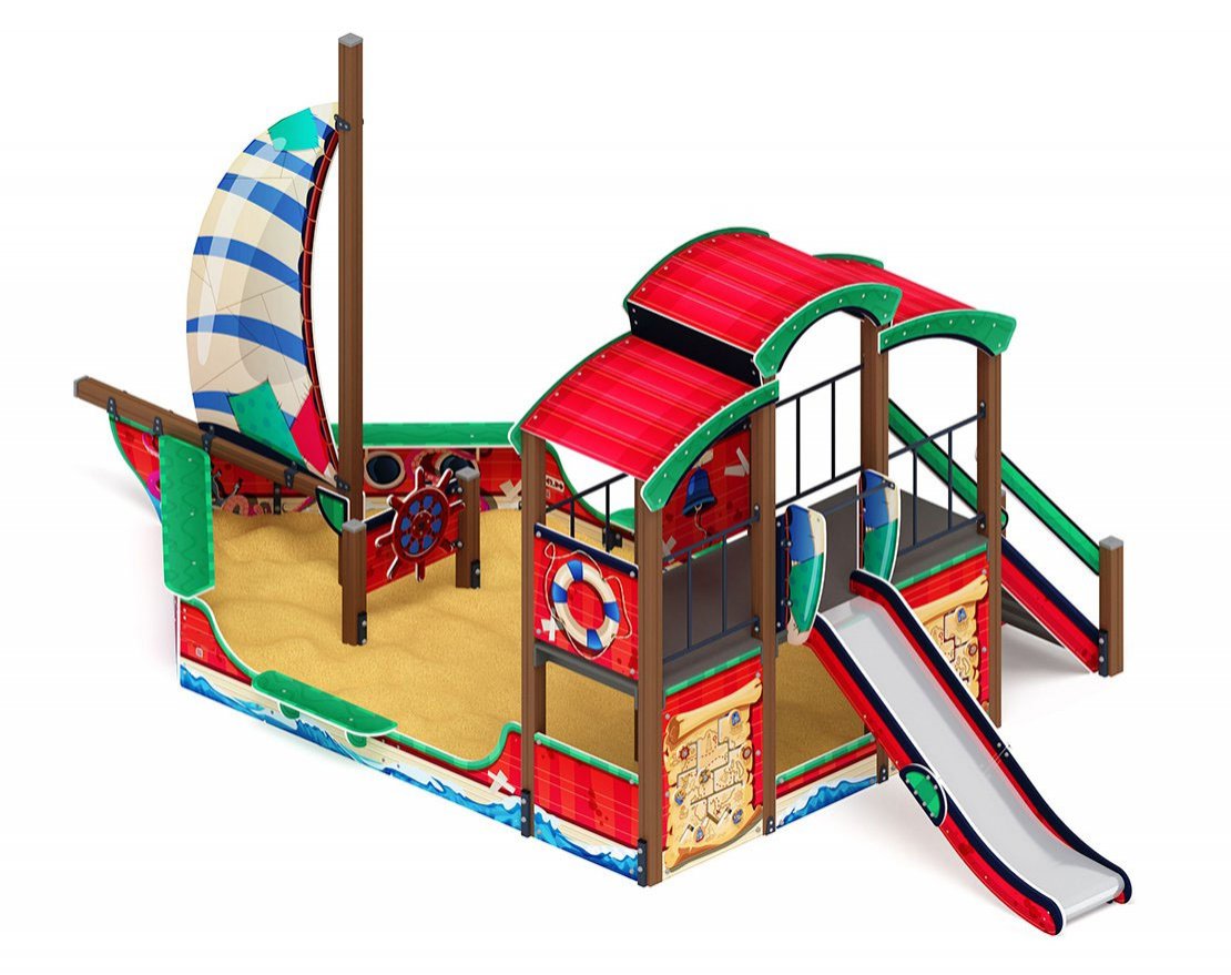 Детская игровая площадка Морской прибой-4 - вид 3