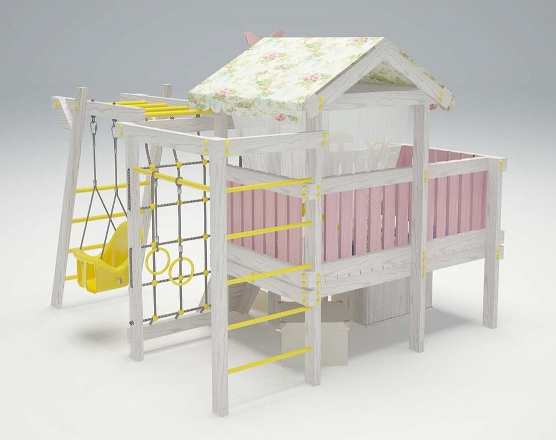 Детский игровой комплекс Весёлый уголок 2 - вид 5