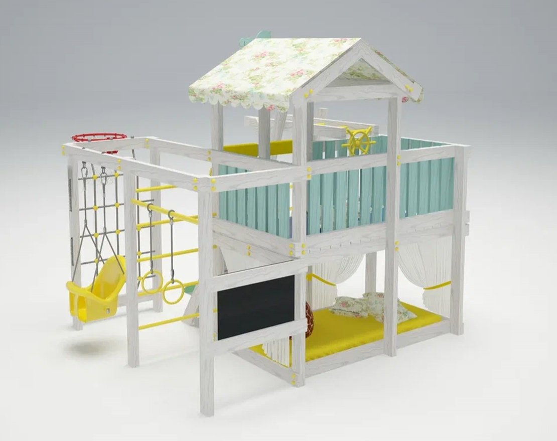 Детский игровой комплекс Весёлый уголок 5 - вид 3