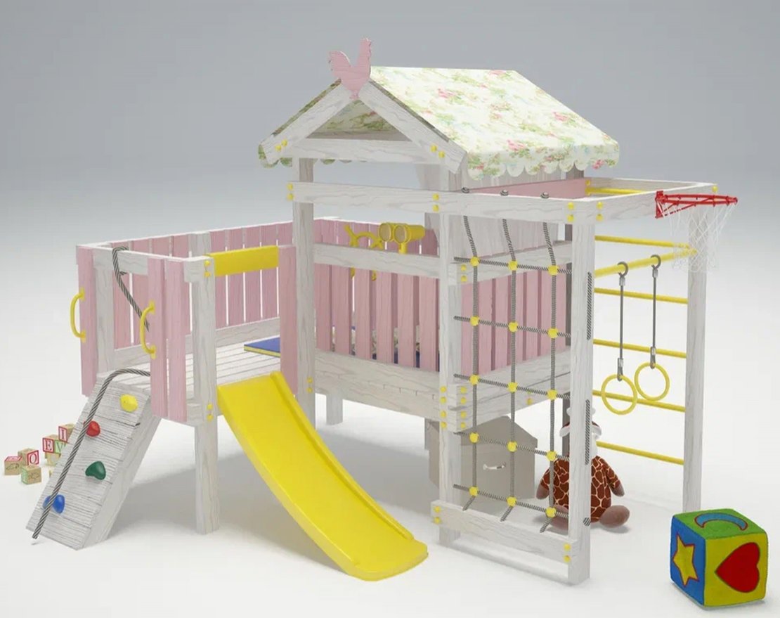Детский игровой комплекс Весёлый уголок 7 - вид 5