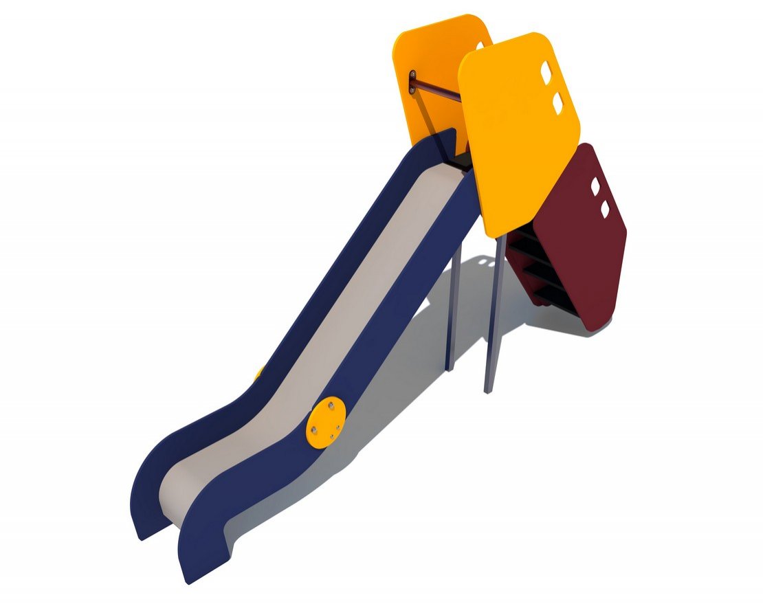 Горка для детей со сплошными бортами - вид 2