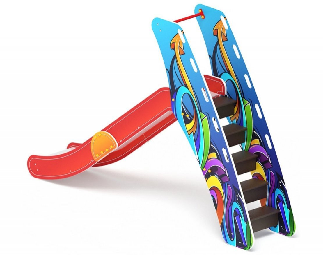 Горка Стрит-арт h=1200 - вид 2