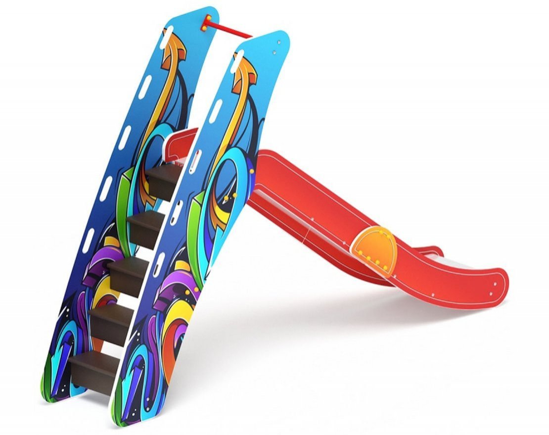 Горка Стрит-арт h=1200 - вид 3