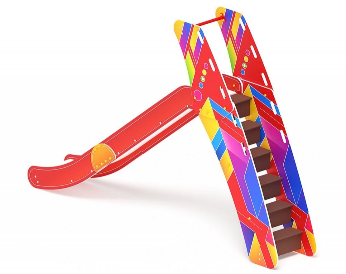 Горка Фантазия цвета h=1500 - вид 2