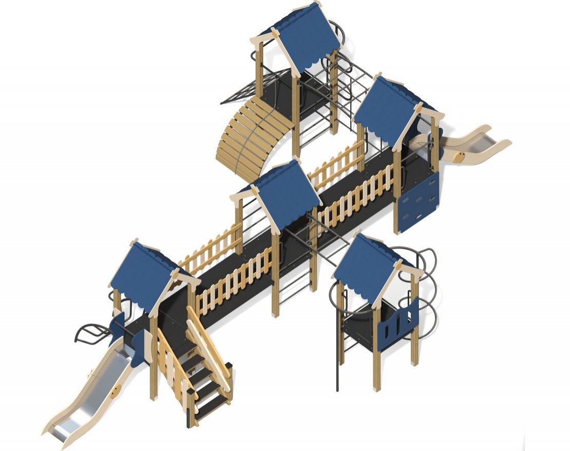 Игровой комплекс Веселушки 1 - вид 4