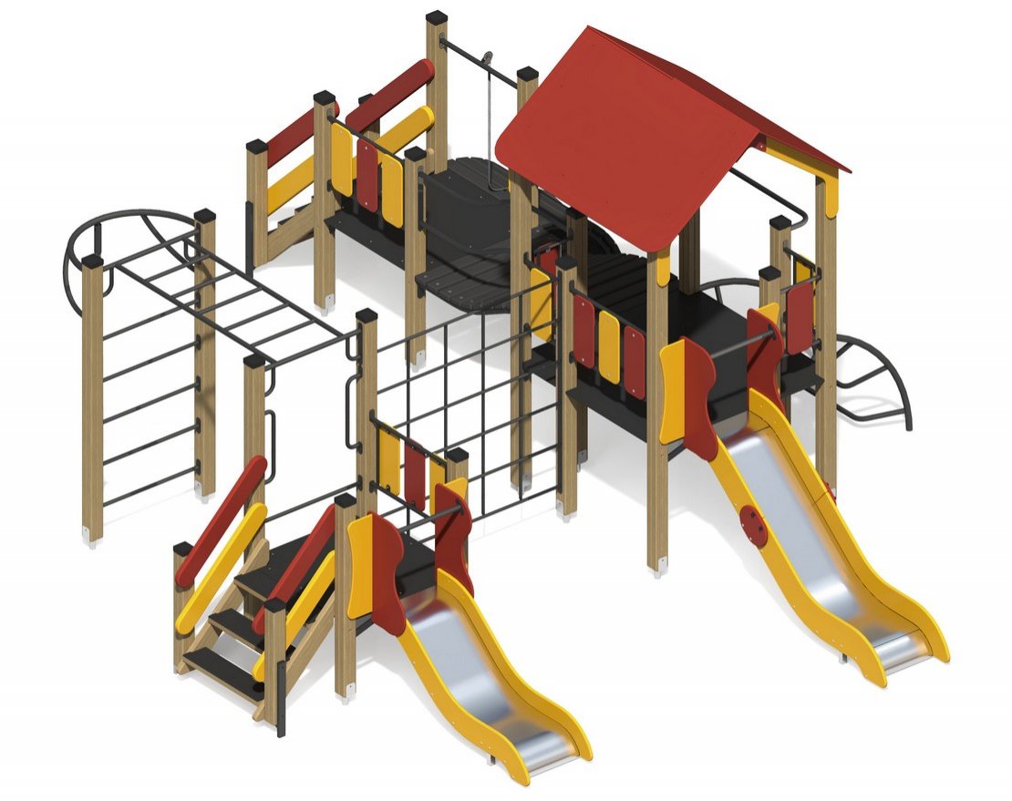 Игровой комплекс Веселый лаз 1 - вид 4