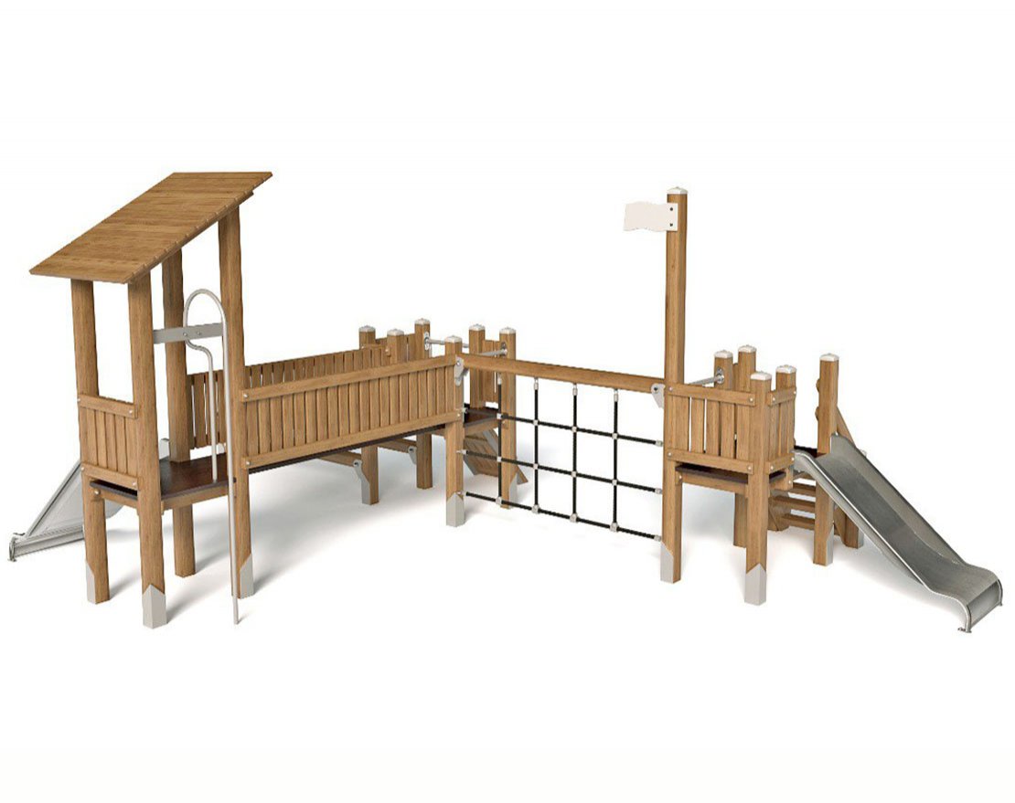 Игровой комплекс Лучики счастья 6 ЭКО - вид 3