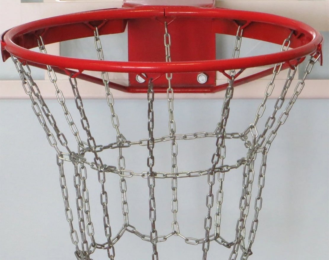 Стойка баскетбольная разборная с щитом и кольцом под бетонирование вынос 1,0 м - вид 2