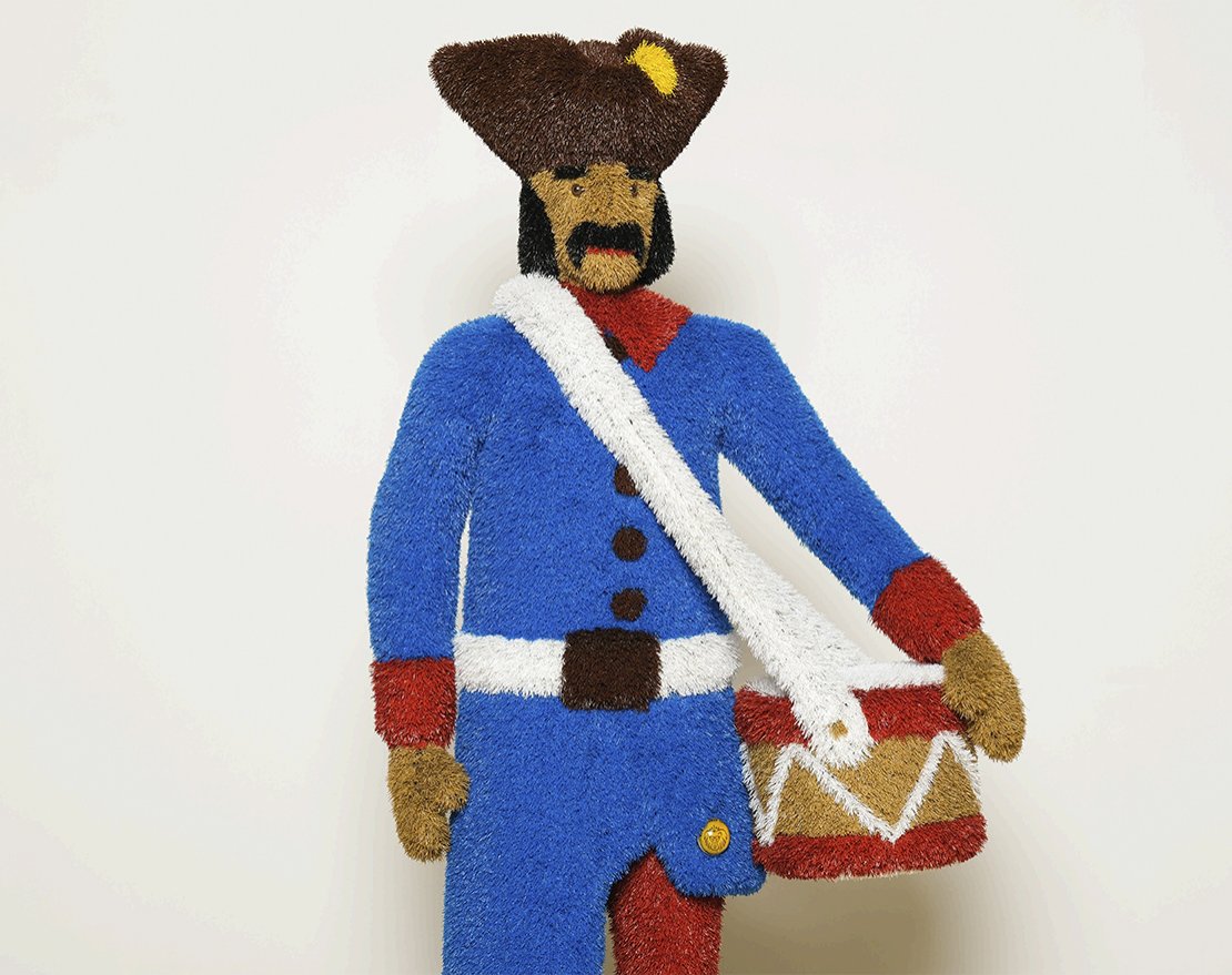 Топиари Гусар Светозар, с барабаном - газон Eco - вид 4