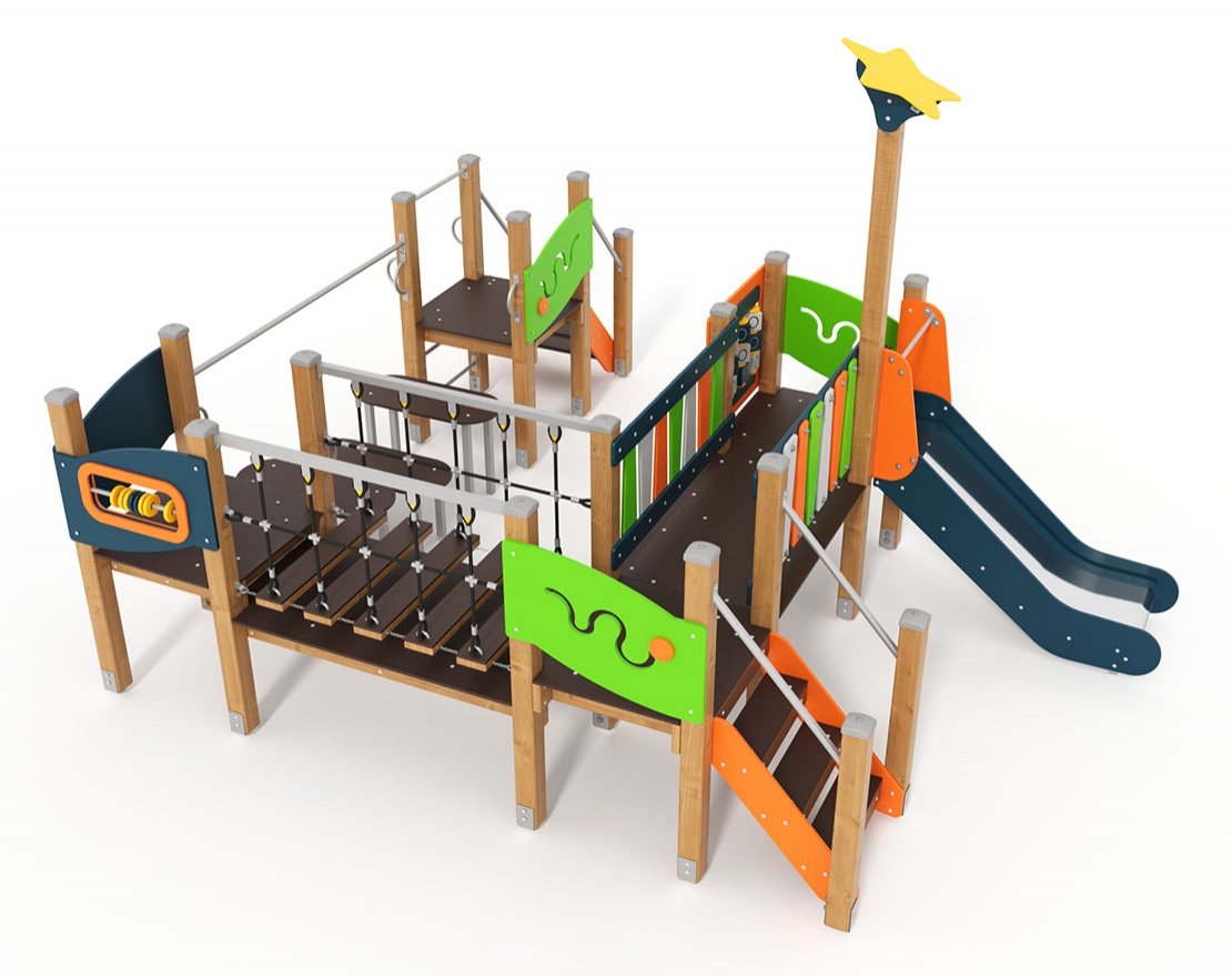 Уличный комплекс Яркая звездочка 1 - вид 5